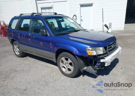 2004 Subaru Forester 2.5Xs из США, поврежденный, VIN JF1SG65634H761445